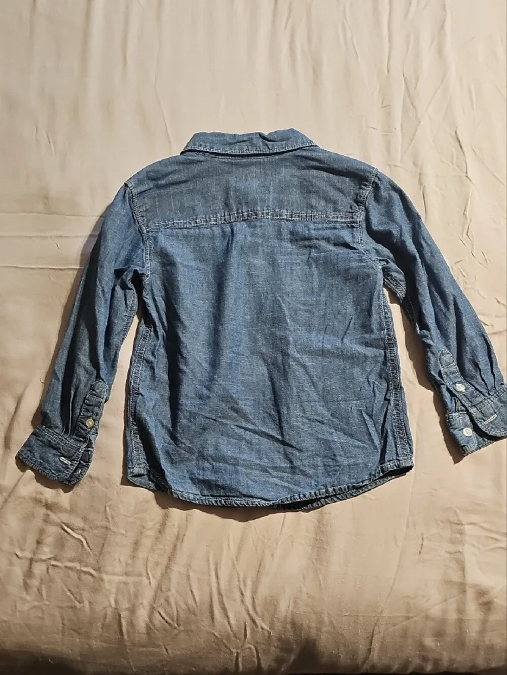 Carter's Denim Button-Down Shirt - Blue